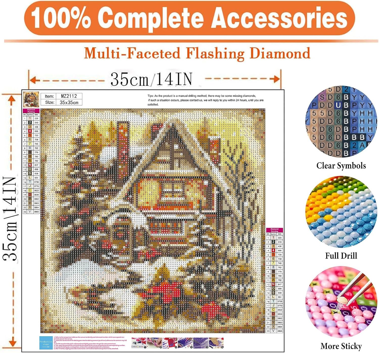 igoodom Christmas Diamond Art Kits for Adults, DIY Wall Decor image 3