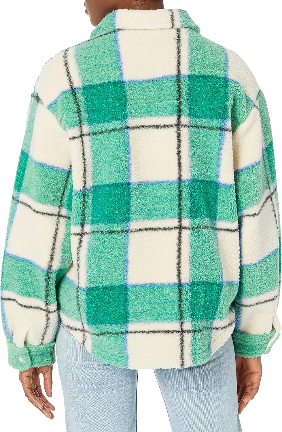 Bandier womens Sincerely Jules X Bandier the Aspen SherpaJacket