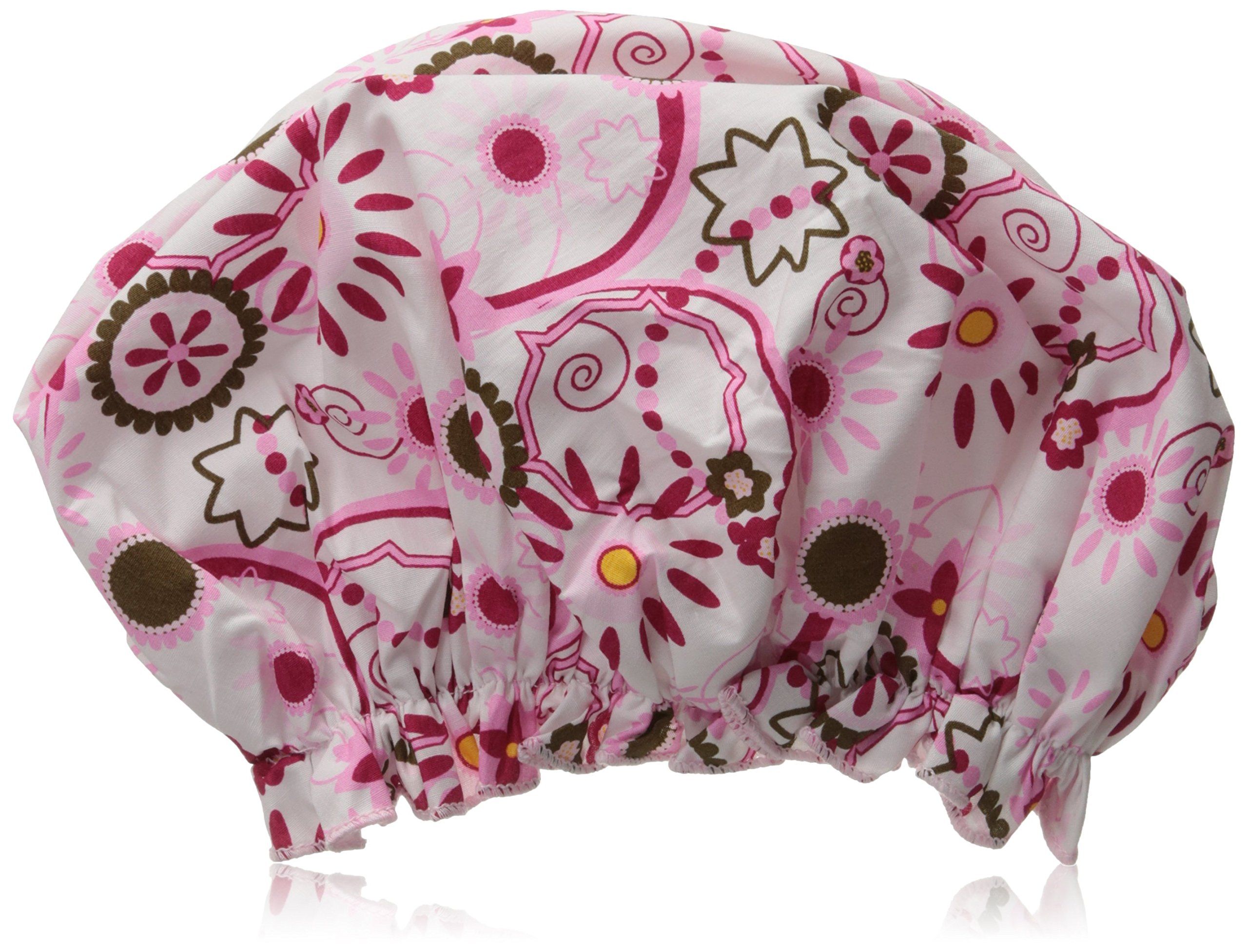 Bath Accessories Bouffant Shower Cap, Belleza Print