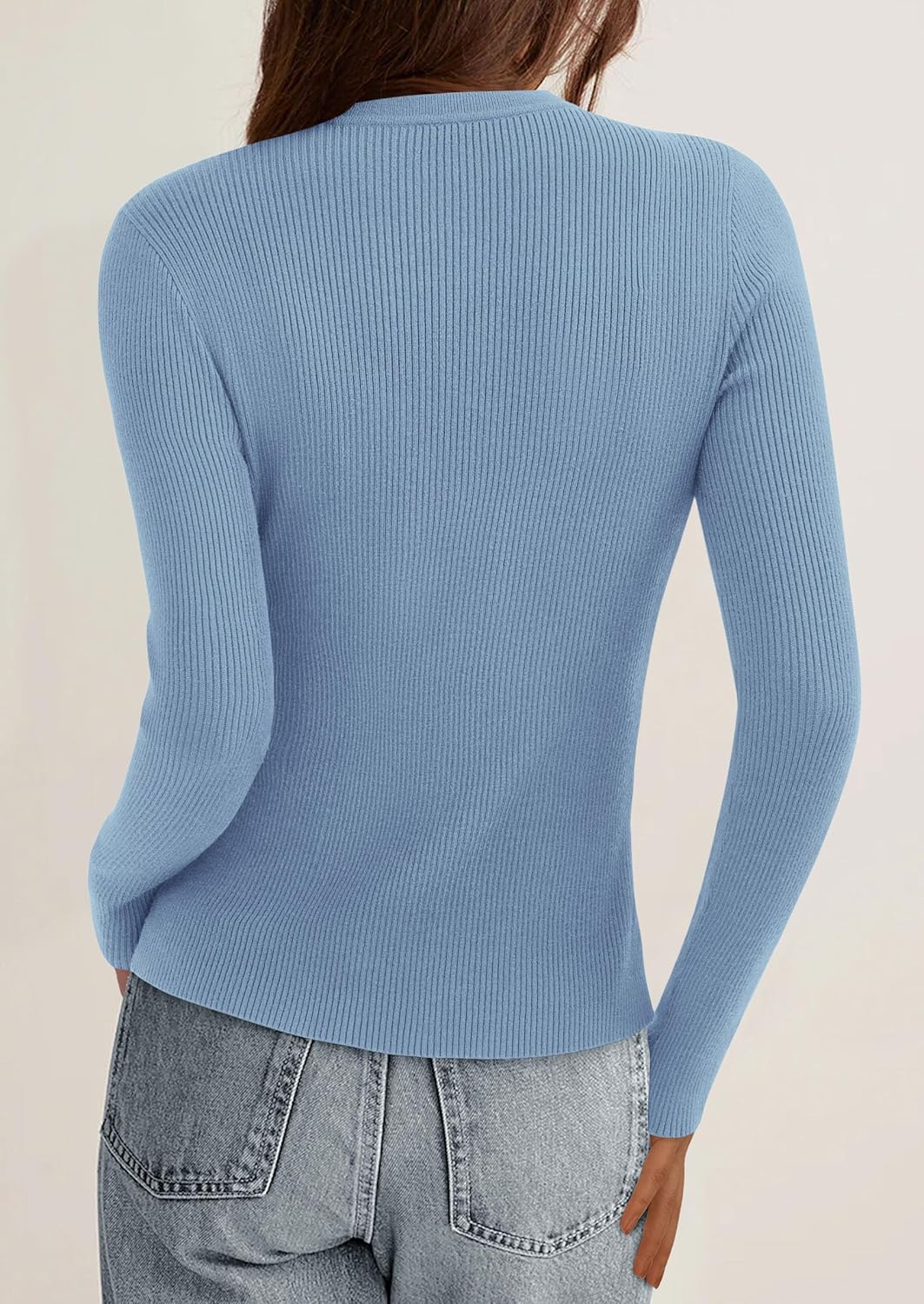 PRETTYGARDEN Womens 2026 Fall Cardigan Sweaters Lightweight Long Sleeve Button up Ribbed Knit Tops Winter Fashion Clothes - Image 6