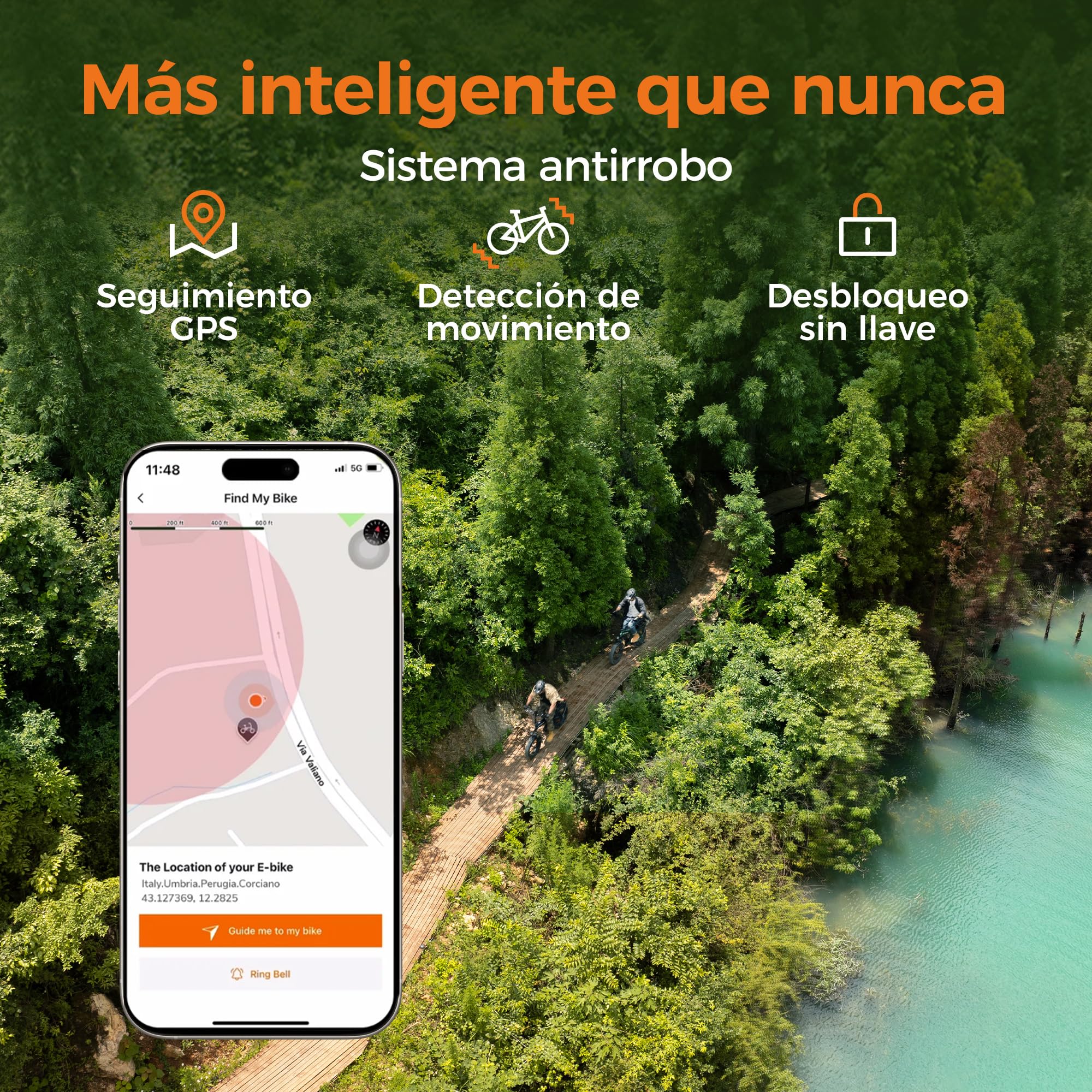 ENGWE Engine Pro 3.0 Boost Bicicleta Eléctrica Plegable | Carga Rápida en 2 horas, autonomía de hasta 130KM, Equipado con GPS y OTA, Sensor de par y Frenos Hidráulicos