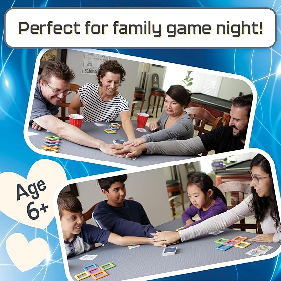 Magnefix Board Game - Magnetic Race Game - Fun for Family Game Night - Race with Magnet Squares and Puzzle Solving - for Kids, Teenagers and Adults - 2-4 Players