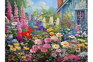 Meothan Flowers Diamond Painting Kits for Adults - Gift-able Wildflowers Art