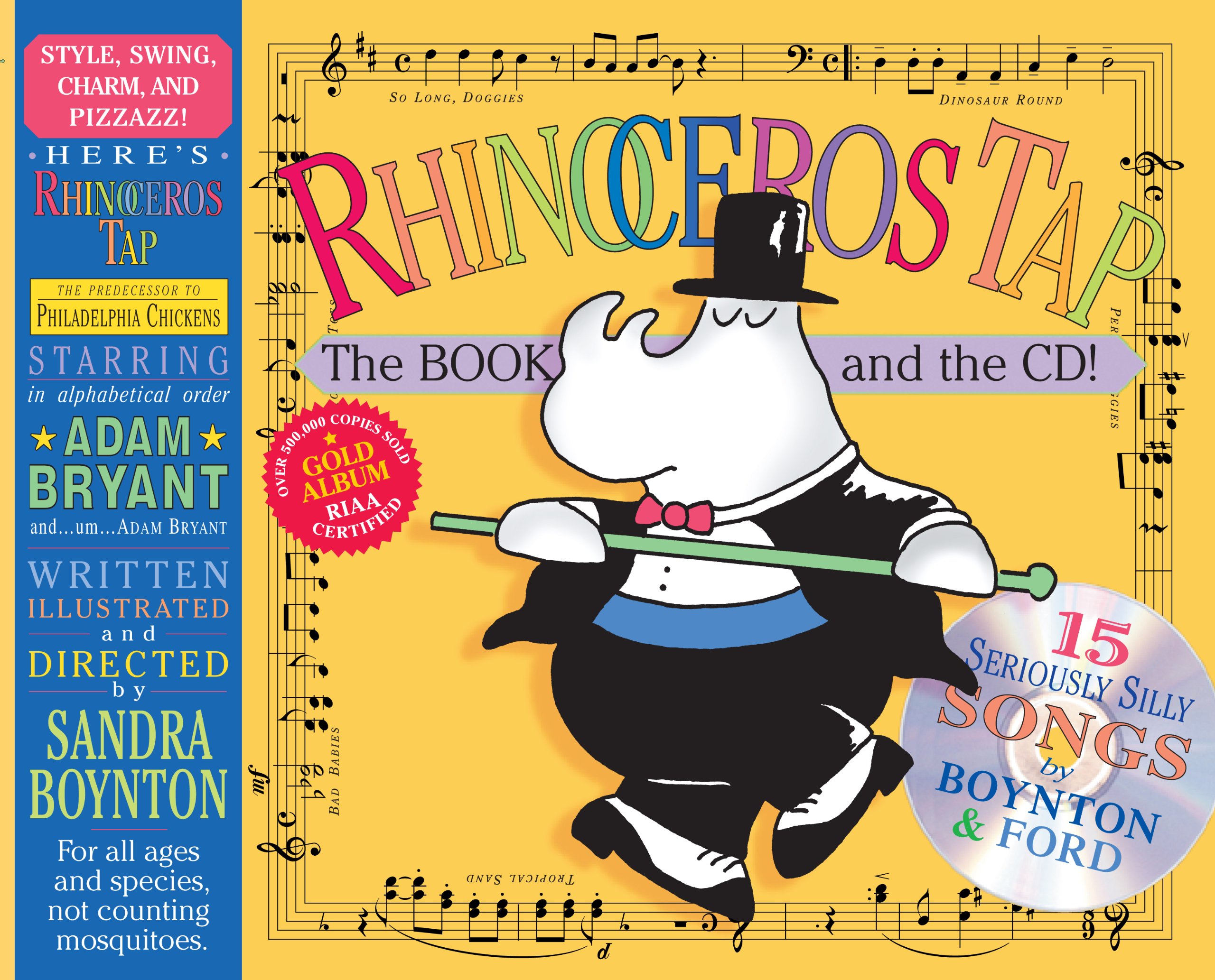 Rhinoceros Tap: 15 Seriously Silly Songs Hardcover – March 1, 2004