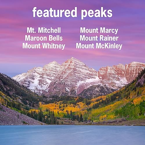 Miniatura 4 de PanoramaKnife Cuchillo de cocina  Fabricado en Suiza  Picos de Estados Unidos  Cordilleras parecidas a la hoja  Acero inoxidable quirúrgico + madera