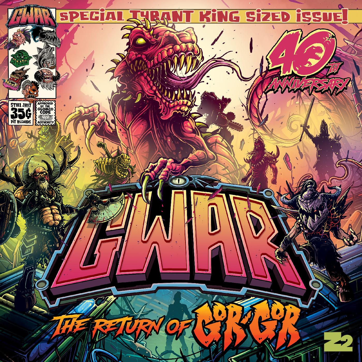 The Return Of Gor Gor (Semi-Transparent Purple Vinyl) (Zoetrope Etching)