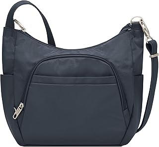 Travelon Anti-Theft Cross-Body Bucket Bag, Midnight, One Size - 42757 360