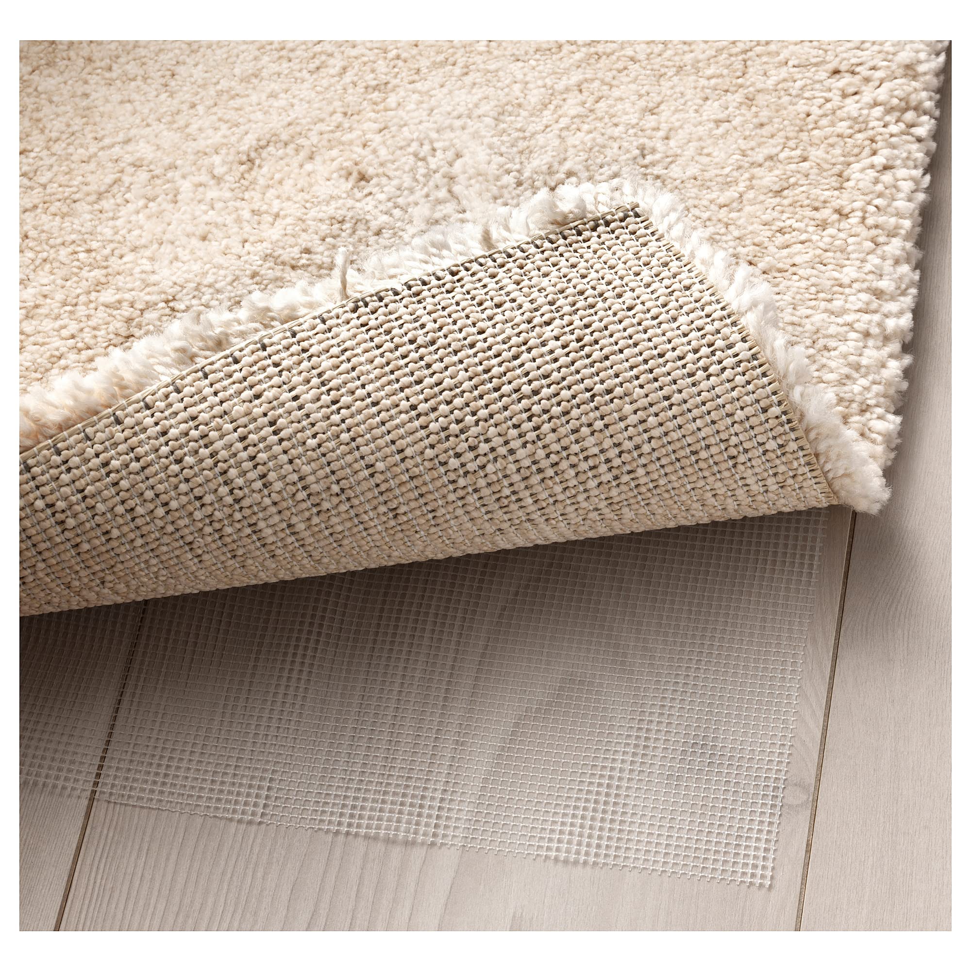IKEA STOENSE Teppich, Niederflor, 200 x 300 cm, Off-White