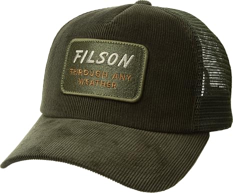 Filson Unisex Alcan Cord Mesh Cap 