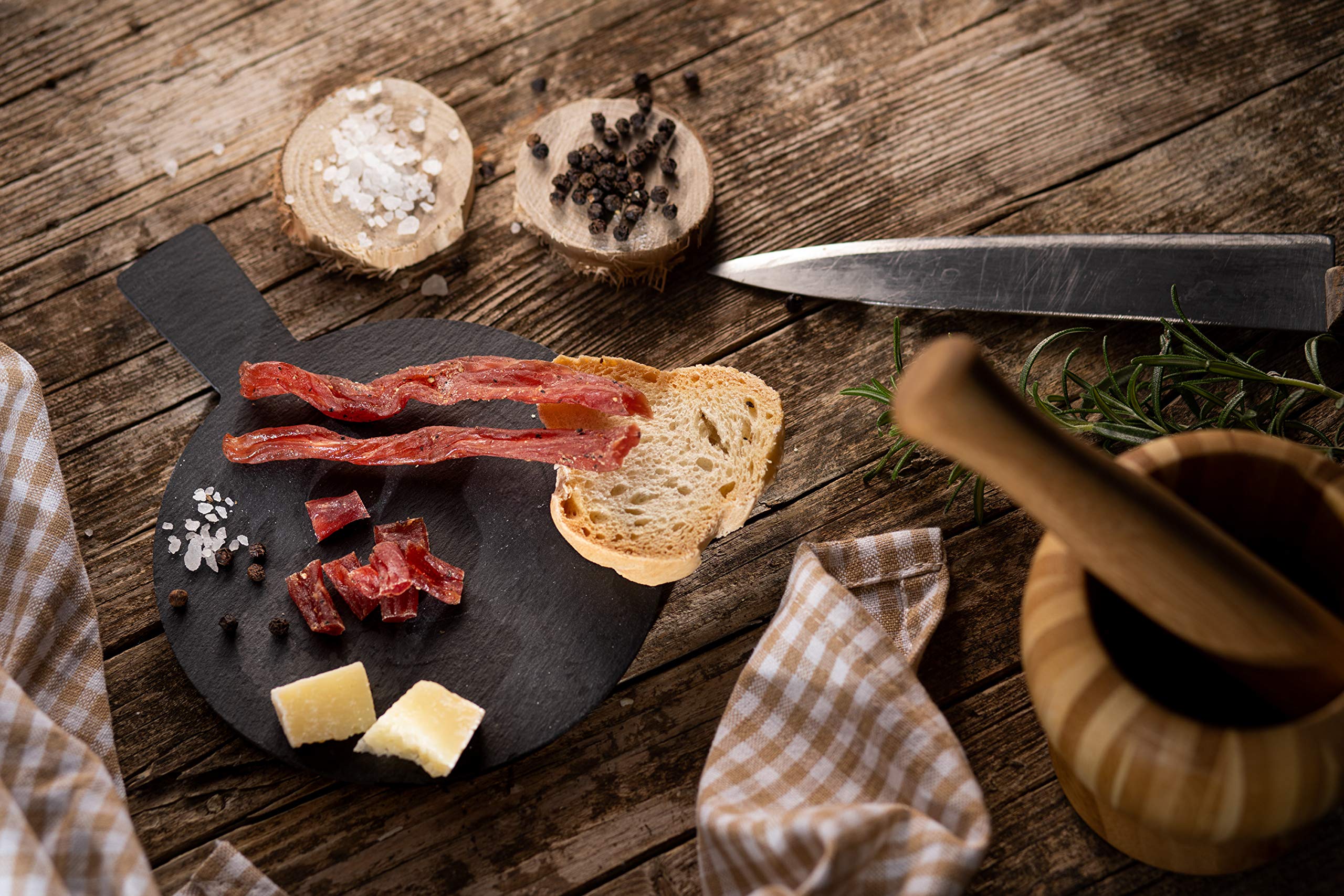 Moretti® Coppiette de cerdo | Tiras De Lomo Y Filete Magra | 100% natural sin conservantes | Envase al vacío de 1,2 Kg