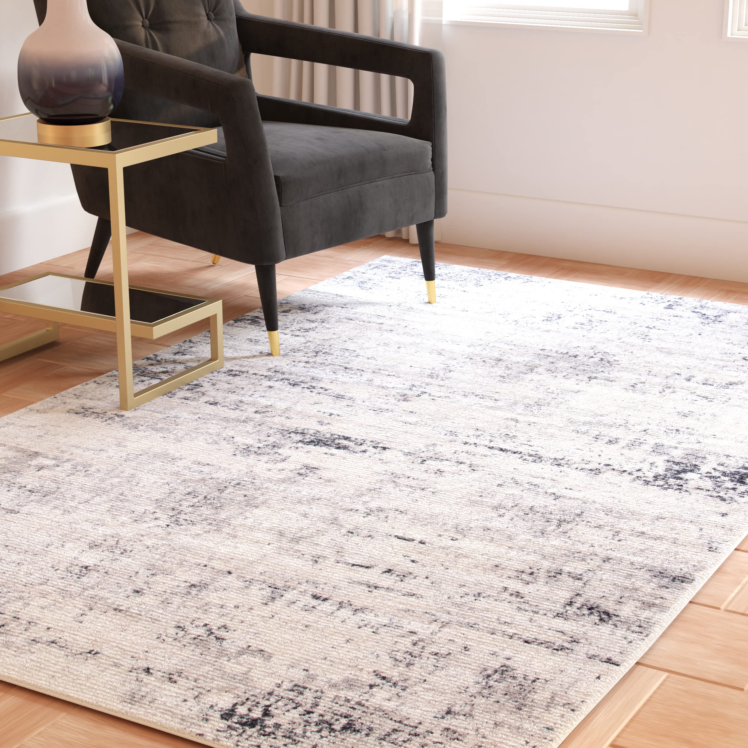 Tapis moderne de salon Safavieh Amelia, l'excellence du tissage à poil court