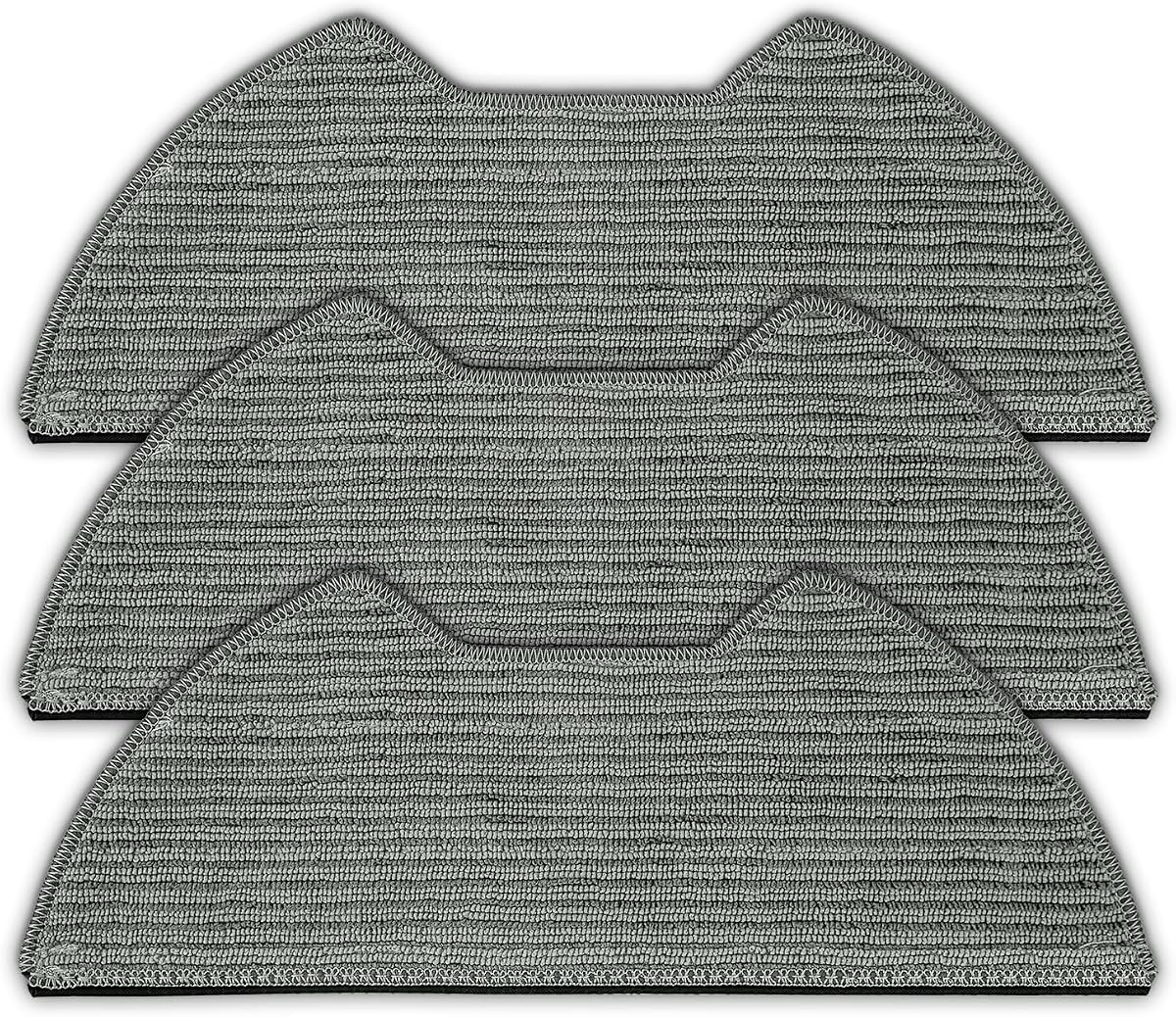 (3 Pack) UR2650WS Replacement Mop Pads Compatible with Shark Matrix Plus 2-in-1 Robot Vacuum Cleaner, Washable Mop Cloths, Mopping Pads, Mop Pad Refill Accessories