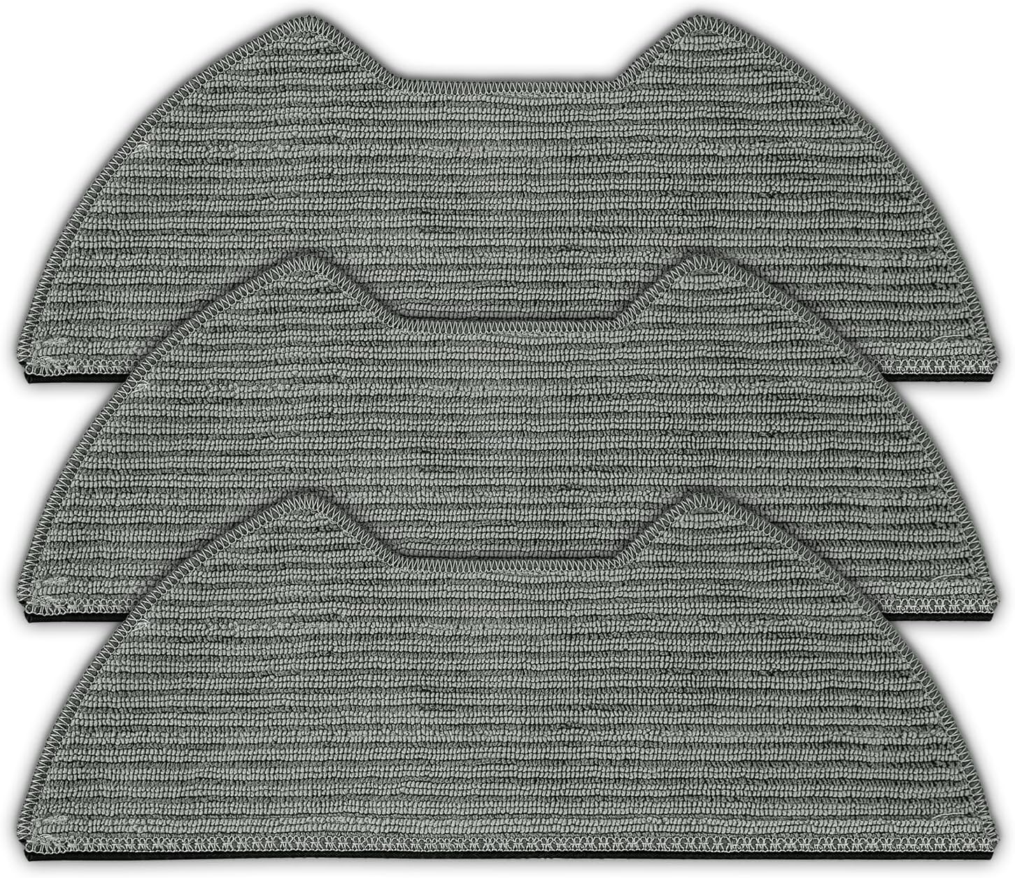 (3 Pack) UR2650WS Replacement Mop Pads Compatible with Shark Matrix Plus 2-in-1 Robot Vacuum Cleaner, Washable Mop Cloths, Mopping Pads, Mop Pad Refill Accessories