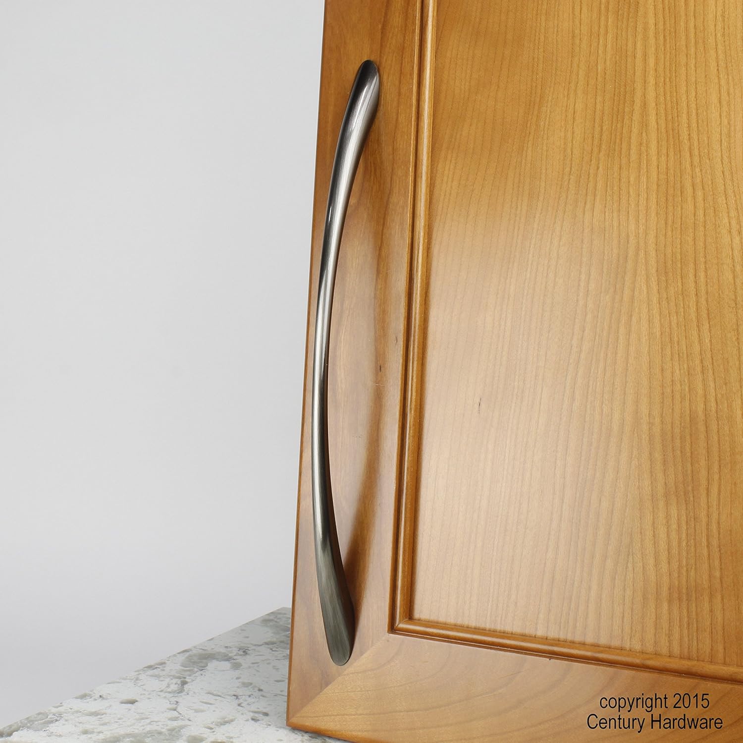 Century Cabinet Pull, 250 Pack, 224 mm Hole Center, Cabinet Handles Drawer Pulls, 28169-BNB, Metro Collection