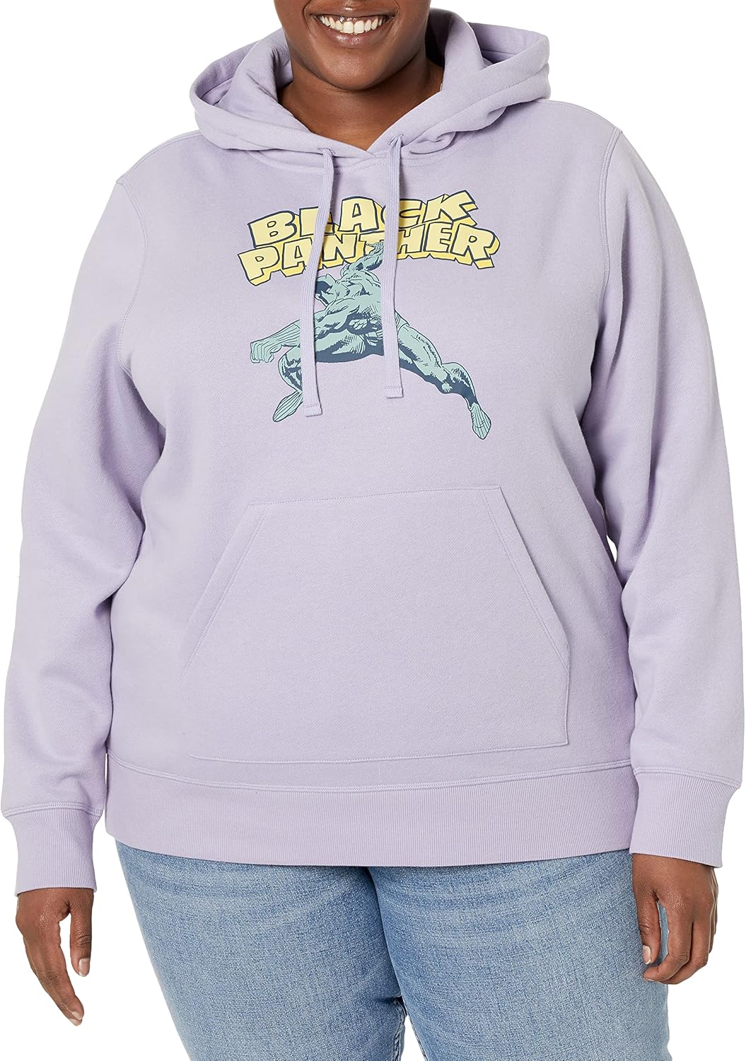 Amazon Essentials Disney | Marvel | Star Wars | Princess Women's Fleece Pullover Hoodie Sweatshirts (Available in Plus Size) - Image 5