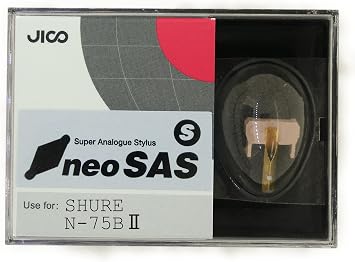 JICO neoSAS/S replacement Shure N-75B/II N75B Type II stylus