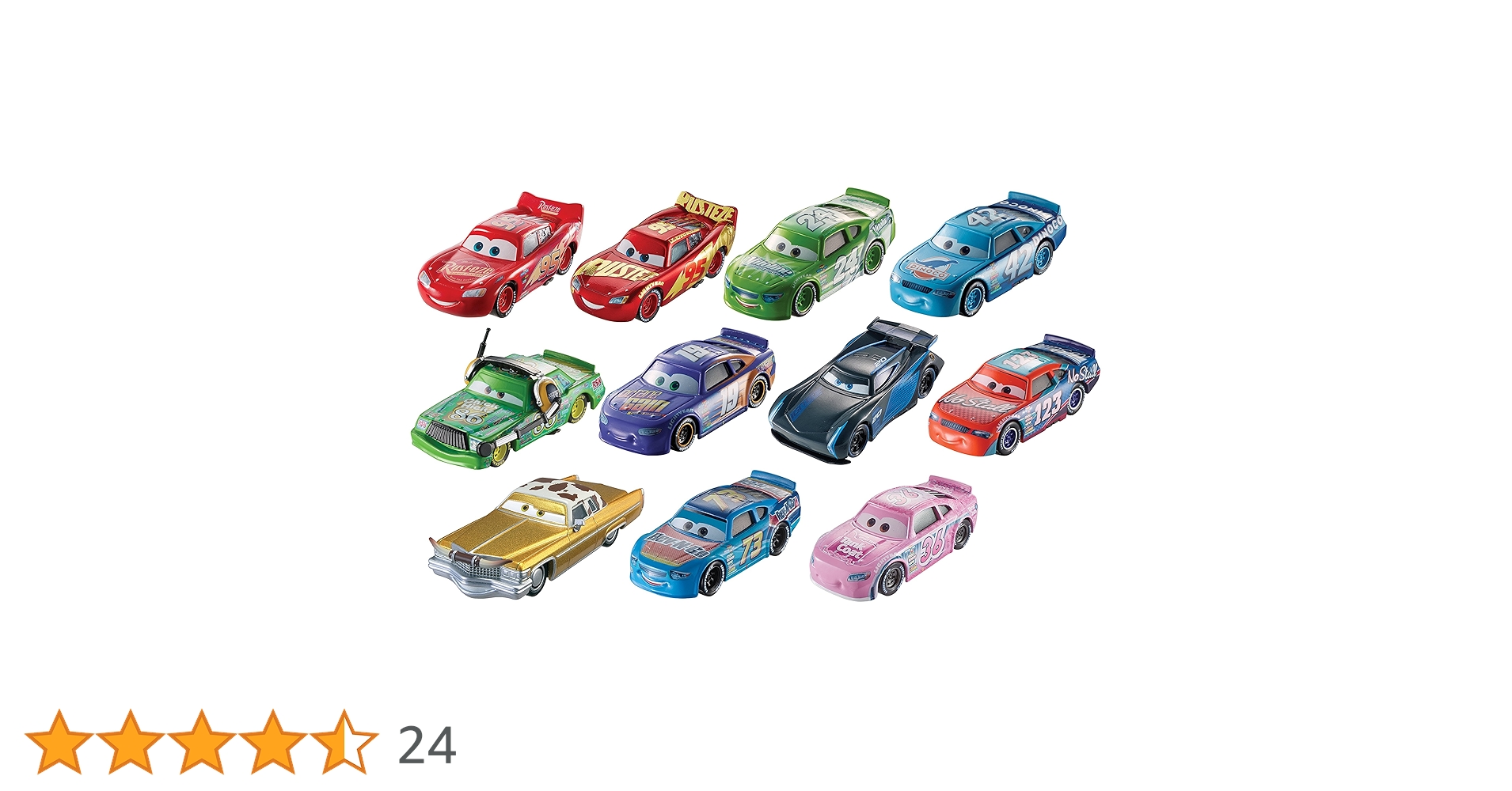 Disney PIXAR Cars3 DESERT RACE 11 カーズ Disney Pixar Cars 3, Desert Race Toy Cars, 11-Pack Ready for