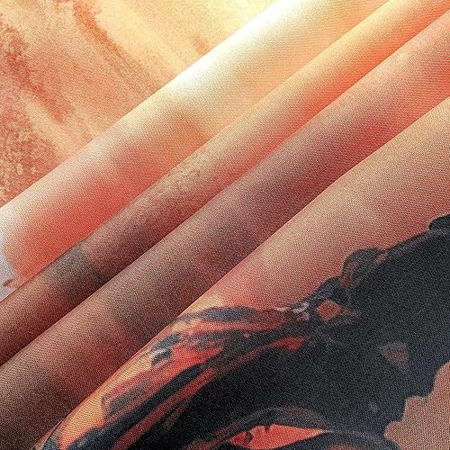 Miniatura 5 de HAOHONSIN Tapiz de juego rojo para colgar en la pared, arte para colgar en la pared para dormitorio, hogar, dormitorio, 59 x 39 pulgadas