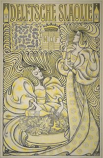 Home Comforts - Original public domain image from the Rijksmuseum - Vivid Imagery Laminated Poster Print - 20 Inch by 30 Inch Laminated Poster With Bright Colors