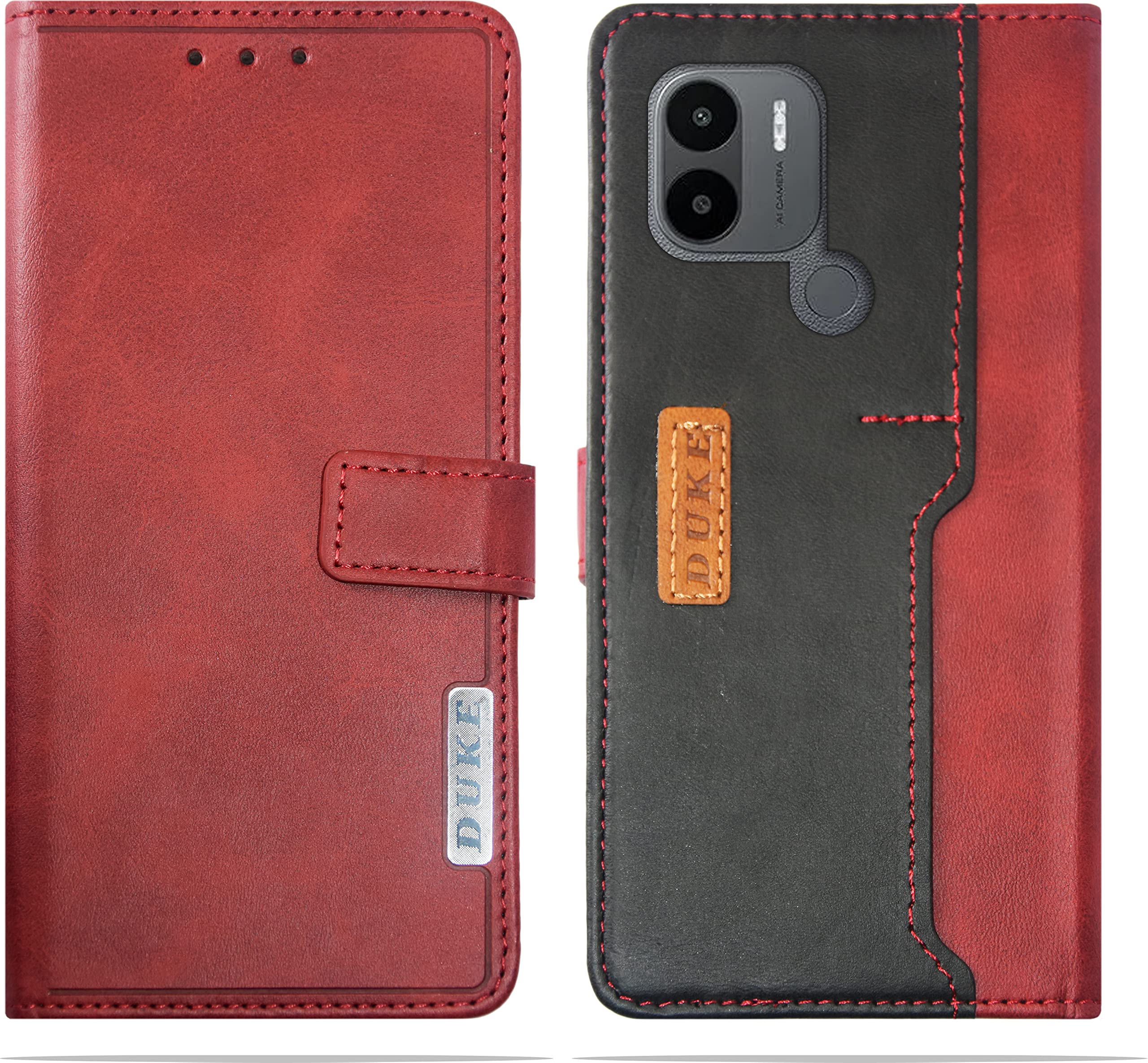 SUPER-ME Duke Mobile Back Cover Compatible for Poco C50 Full Protection Premium Back Cover Case