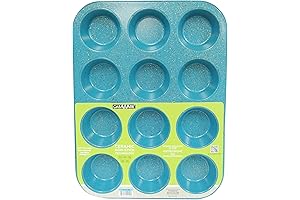 CasaWare Non-Stick Coated Glass Cupcake Pan