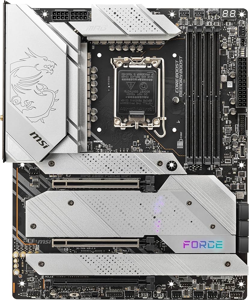 MPG Z690 FORCE WIFI　※ジャンク扱い Amazon.com: MSI MPG Z690 Force WiFi LGA 1700 ATX Gaming