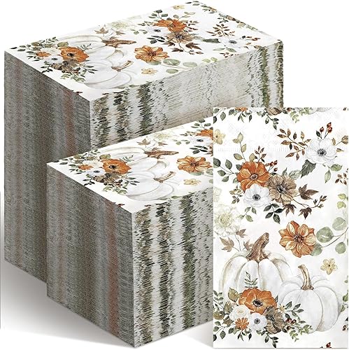 Miniatura 14 de Seajan 200 servilletas de papel de cuervo y gato, toallas de mano desechables para baño, toallas desechables para invitados de primavera y verano