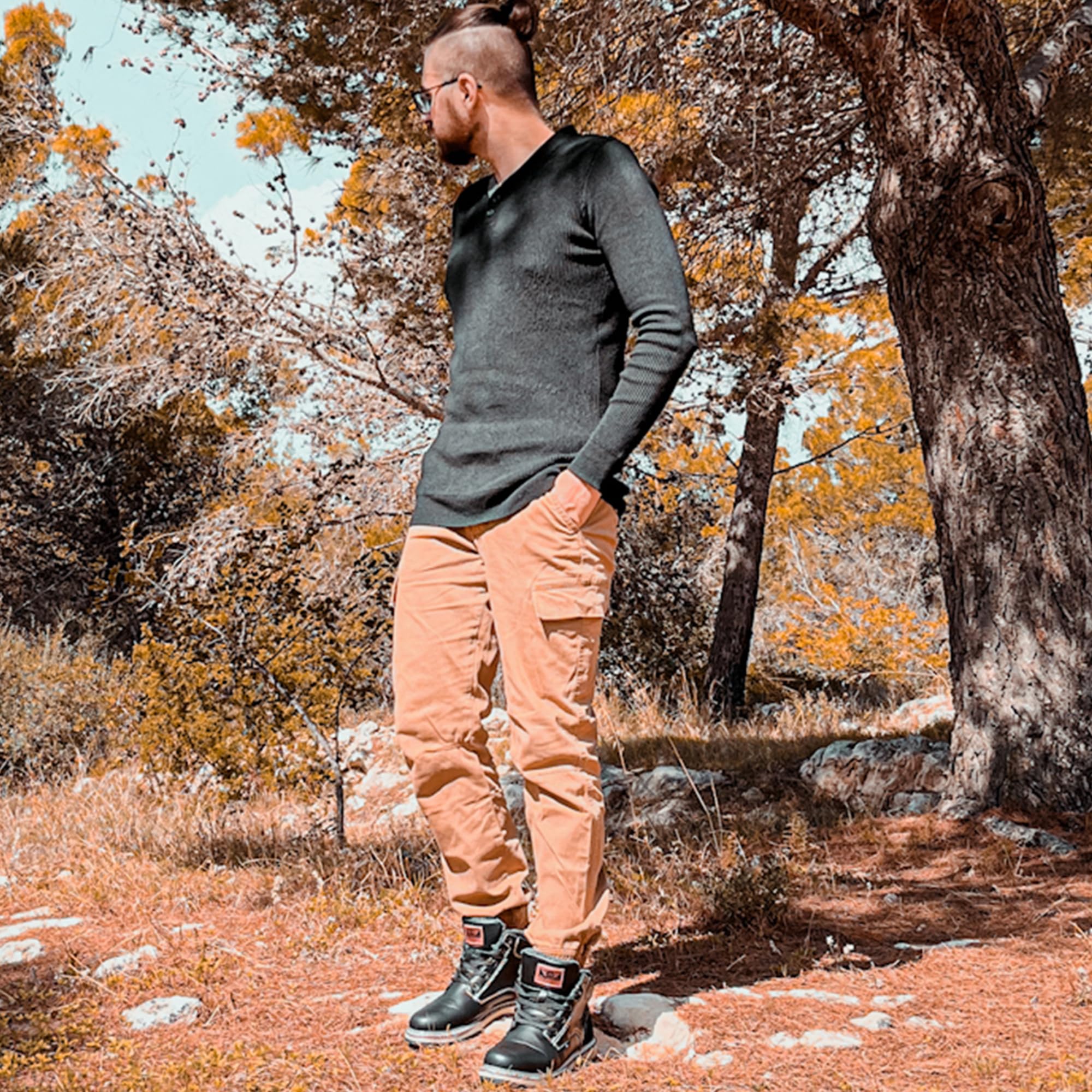 ARRIGO BELLO Botas Hombre Invierno Botines Nieve
