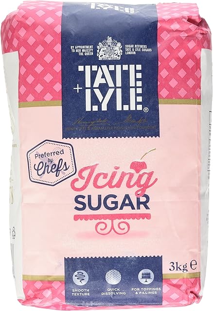 Tate and Lyle Fairtrade Icing Sugar 3 kg