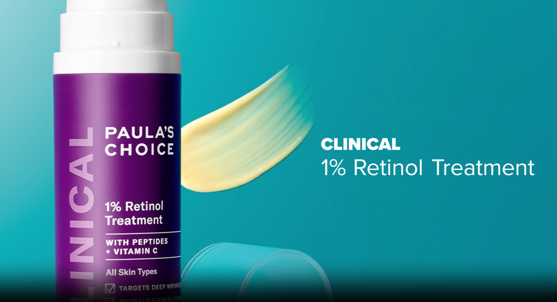 Amazon.com: Paula's Choice CLINICAL 1% Retinol Face Treatment with