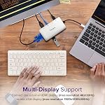 Targus USB-C 4K HDMI/VGA Docking Station, 100W PD Pass-Thru, 2 USB-A, 1 USB-C, Gigabit Ethernet – Compact DP Alt Mode Dock for Windows, MacOS, ChromeOS - DOCK419USZ