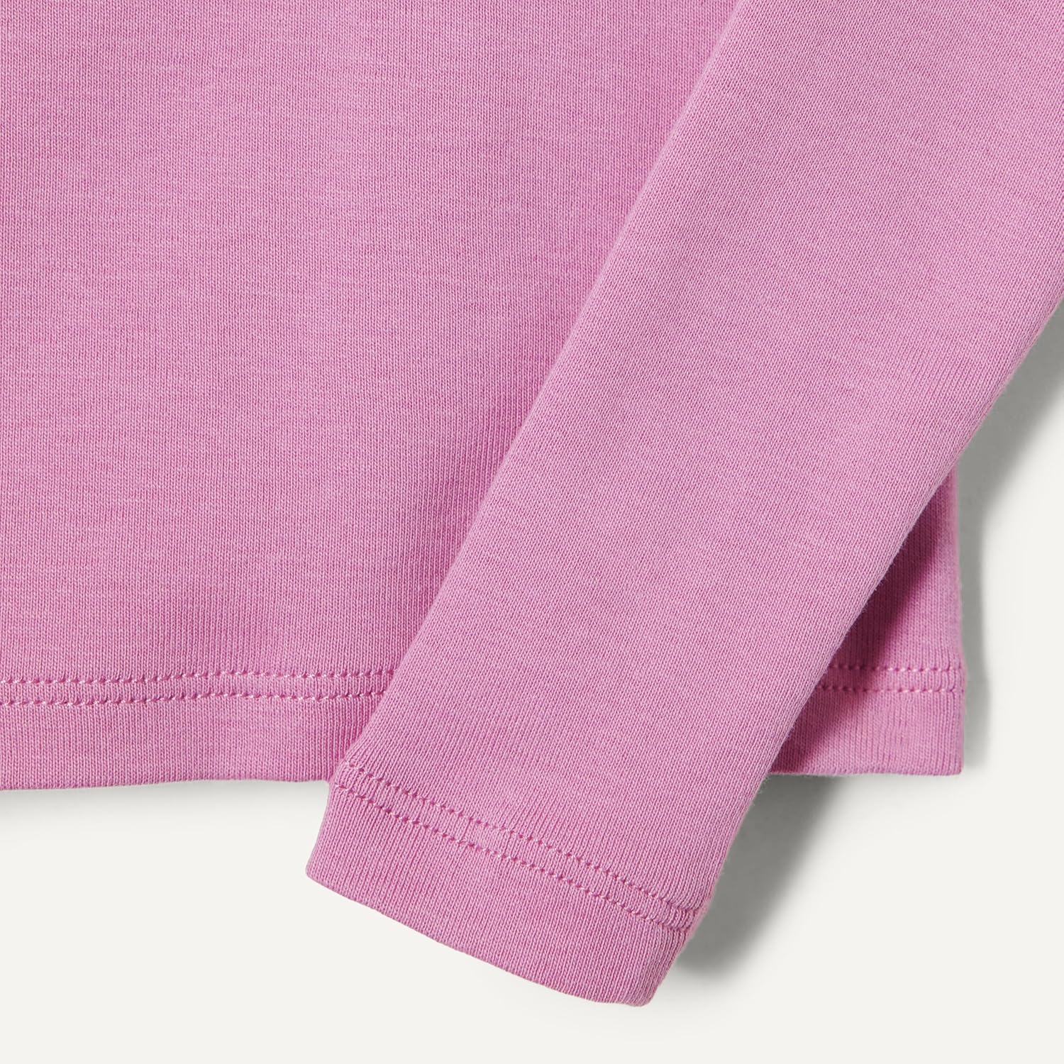 Amazon Essentials Girls and Toddlers' Long Sleeve Ruffle T-Shirt