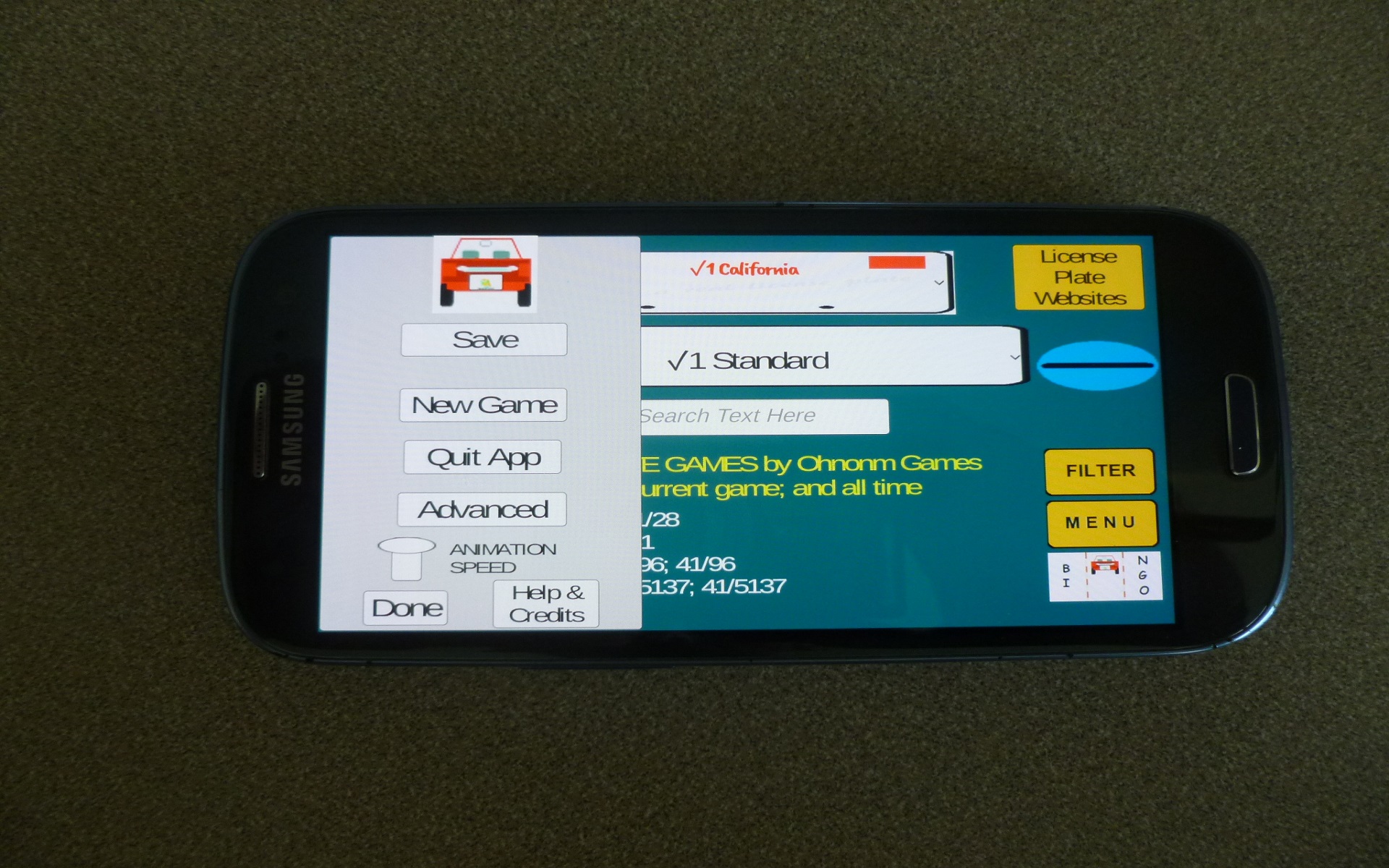 License Plate Games App on Amazon Appstore