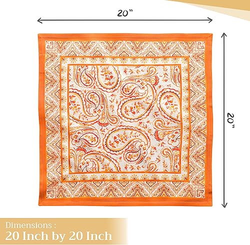 Miniatura 4 de Maison d' Hermine - Juego de 4 servilletas 100% algodón, suaves y cómodas, primaveraverano