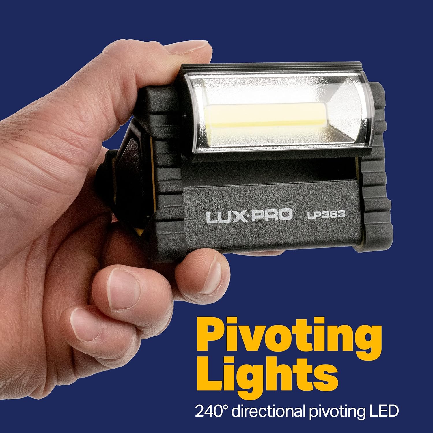🛒 Flаѕh Sаlе LUXPRO Mini 180 Lumen Broadbeam Directional Pivoting Work Light - Battery Powered Work Light for Up to 11 Hours of Use - Portable Light for Camping, Garage, and More (2 Pack) Rеvіеw Prоduсt LUXPRO Mini 180 Lumen Broadbeam Directional Pivoting Work Light - Battery Powered Work Light for Up to 11 Hours of Use - Portable Light for Camping, Garage, and More (2 Pack)