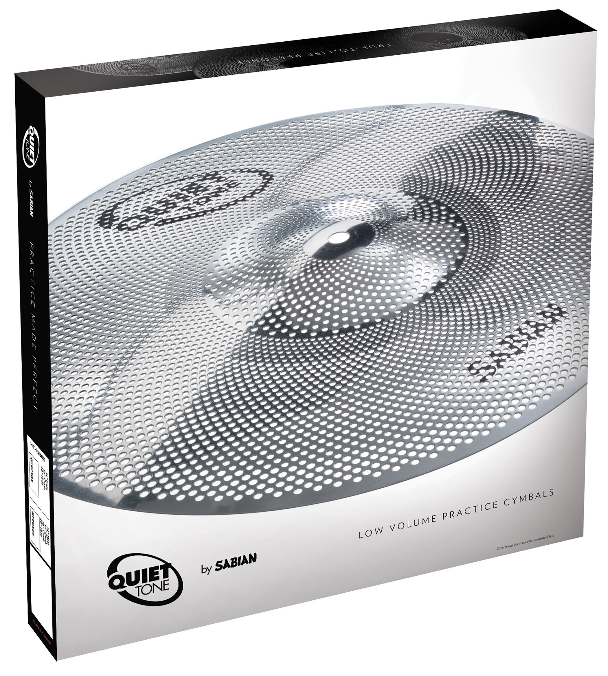 Amazon.com: SABIAN Quiet Tone Practice Cymbals Set Qtpc504 