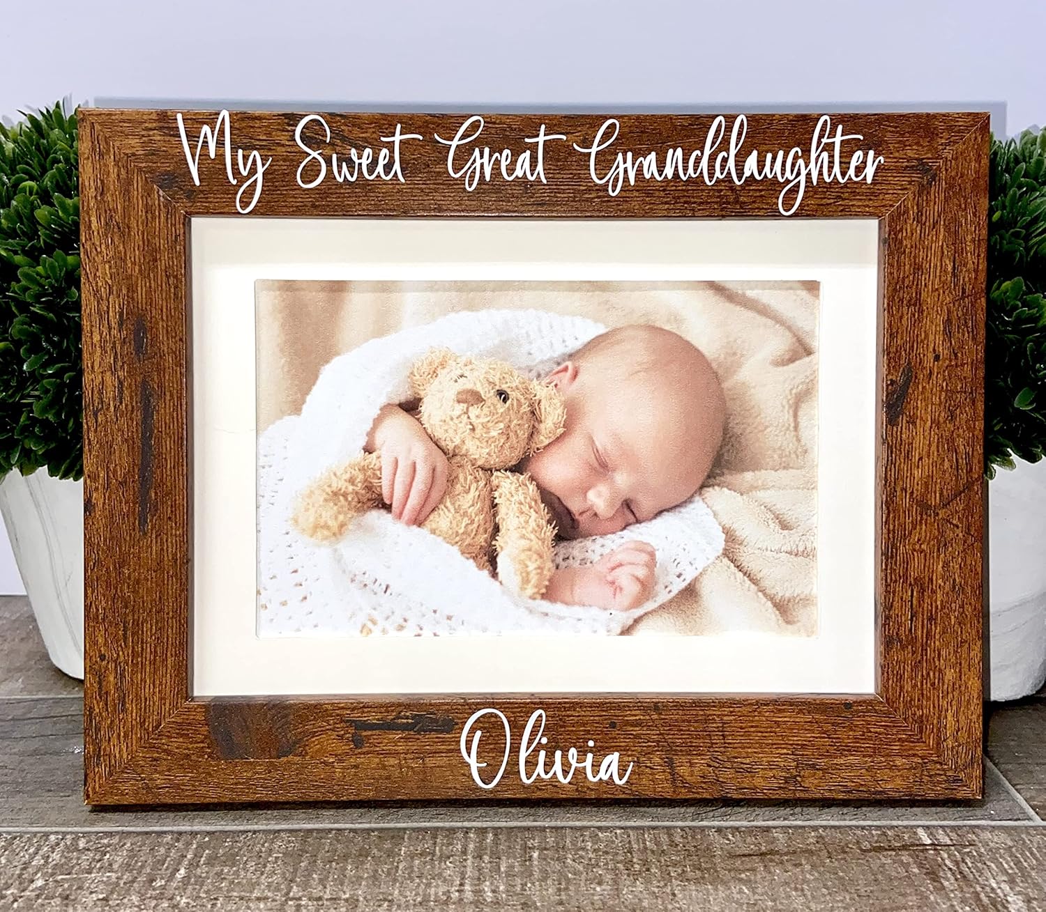 My sweet Great Granddaughter picture frame, Great Grandma