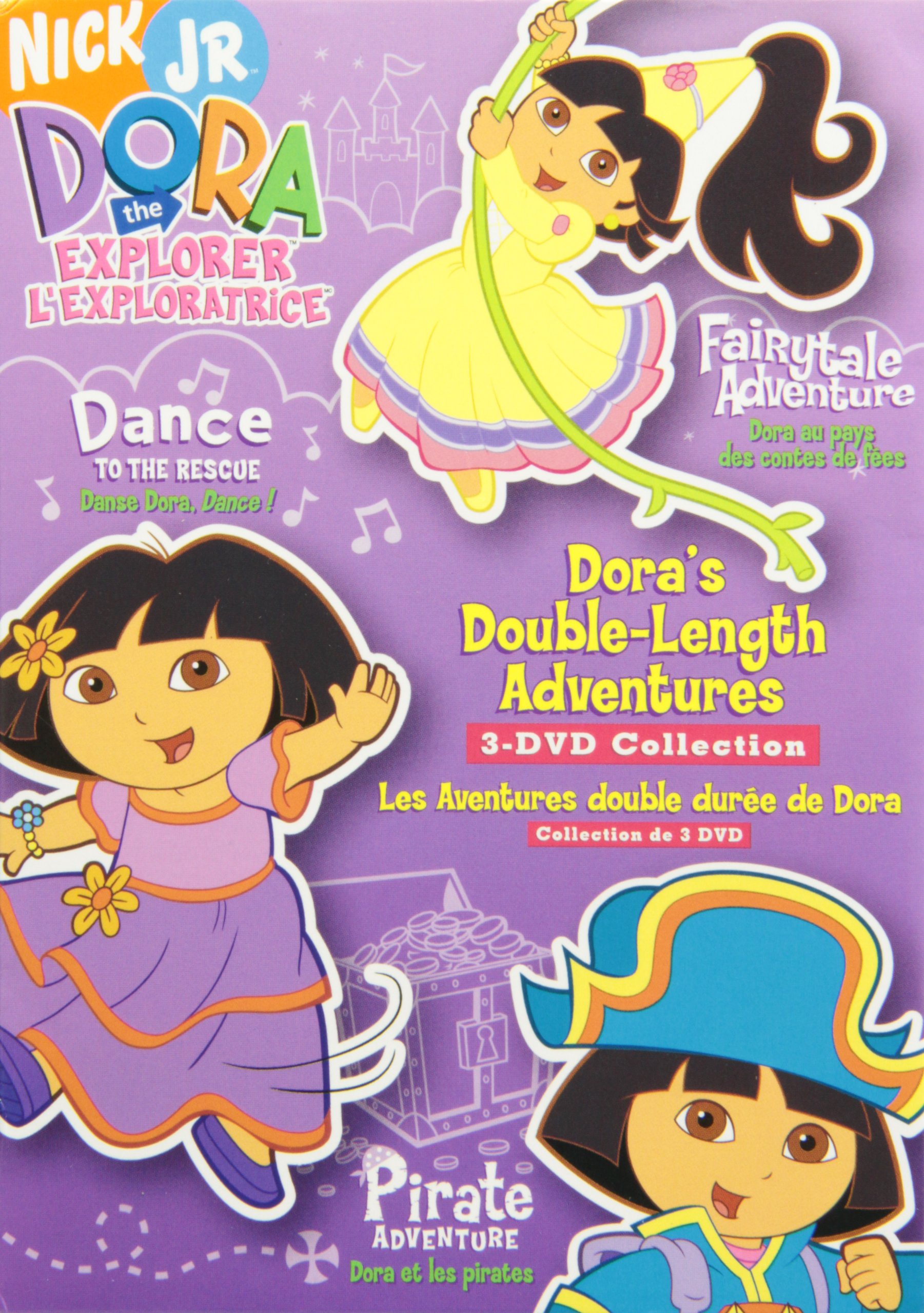 Dora the Explorer: Double-Length Adventures 3-DVD Collection [DVD]