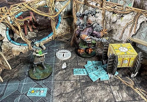 Miniatura 5 de Battle Systems BSGCSE015 Core Space First Born Expansion- in The Line of Fire - Miniaturas de 1.102 in - Juego de mesa - Terreno modular 3D