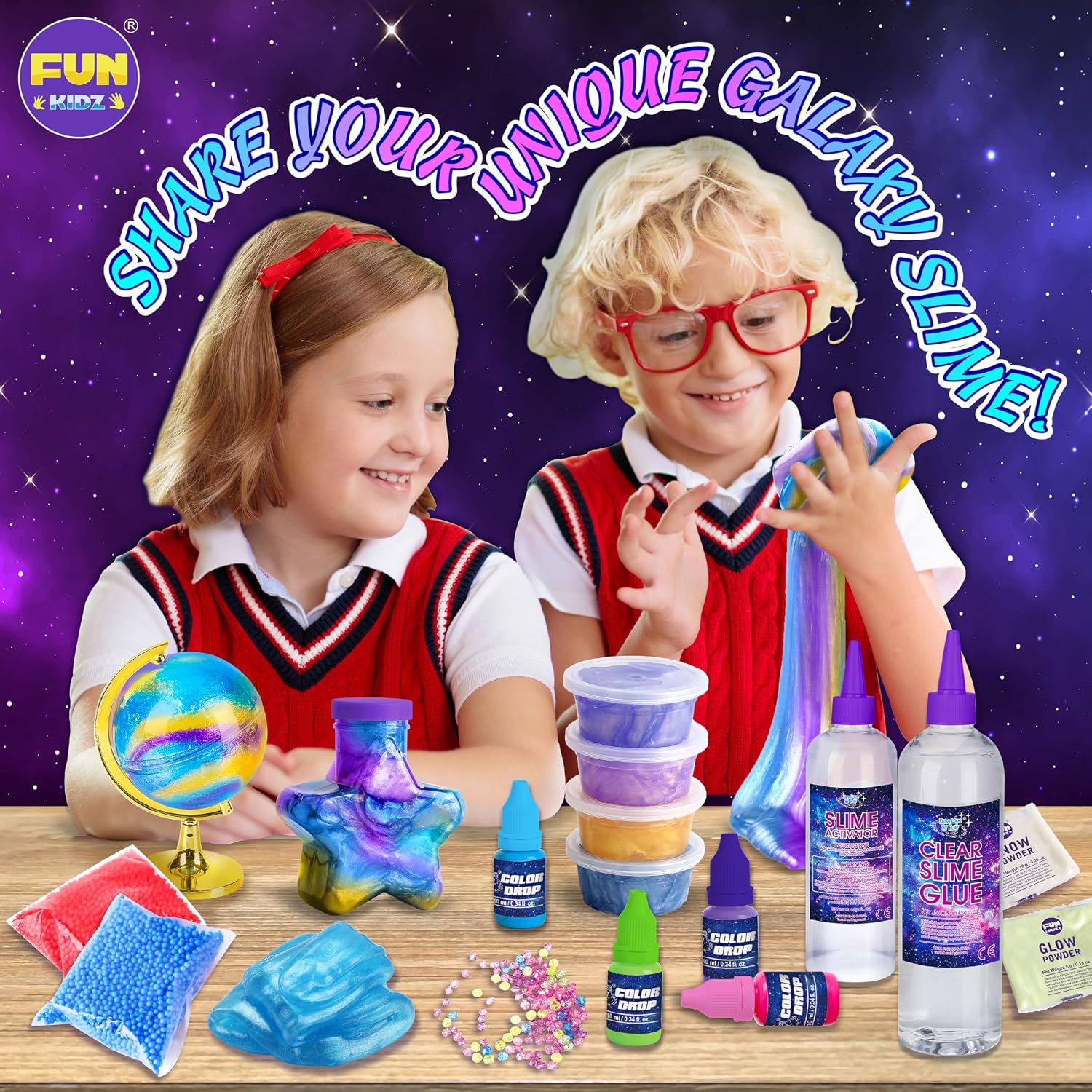 Toy Galaxy Slime Kit Boys Girls