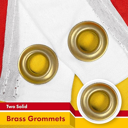 Vista 22 de G128 LiteWeave Pro Series - Bandera de Israel 3 x 5 pies LiteWeave Pro Series impreso poliéster 150D Bandera de país, interior y exterior