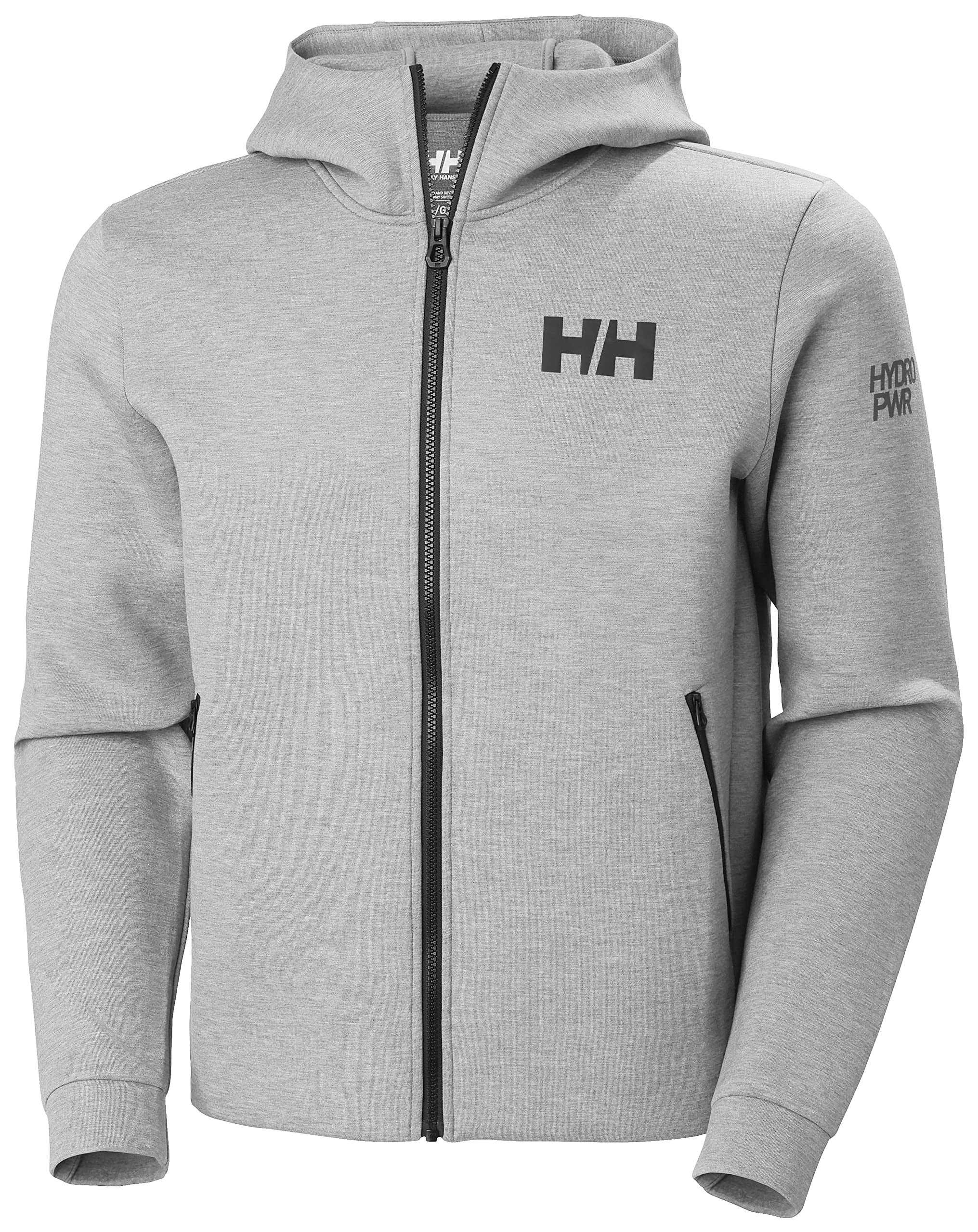 Helly Hansen Men's HP Ocean FZ Jacket 2.0, Grey Melange, XS