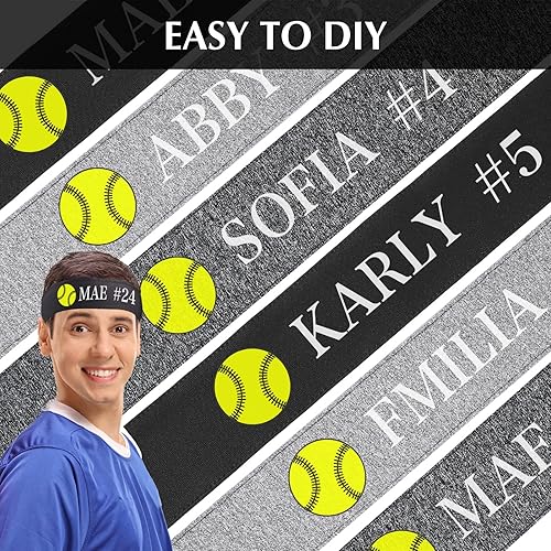 Miniatura 18 de 12 diademas deportivas unisex para baloncesto, correr, tenis, karate, atletismo, ajuste seco