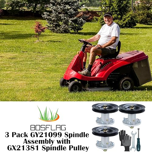 Vista 31 de GY21099 - Kit de husillo reemplaza John Deere D170 Husillo John Deere E180 Husillo LA175 Husillo GY20867 GY20592 para John Deere LA175 G110 190C