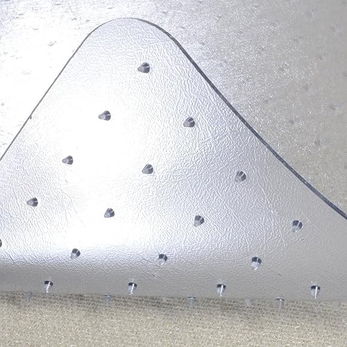 Miniatura 3 de Dimex Tapete rectangular transparente para silla de oficina de 46 x 60 pulgadas para alfombra de pelo bajo fabricado en los Estados Unidos libre de