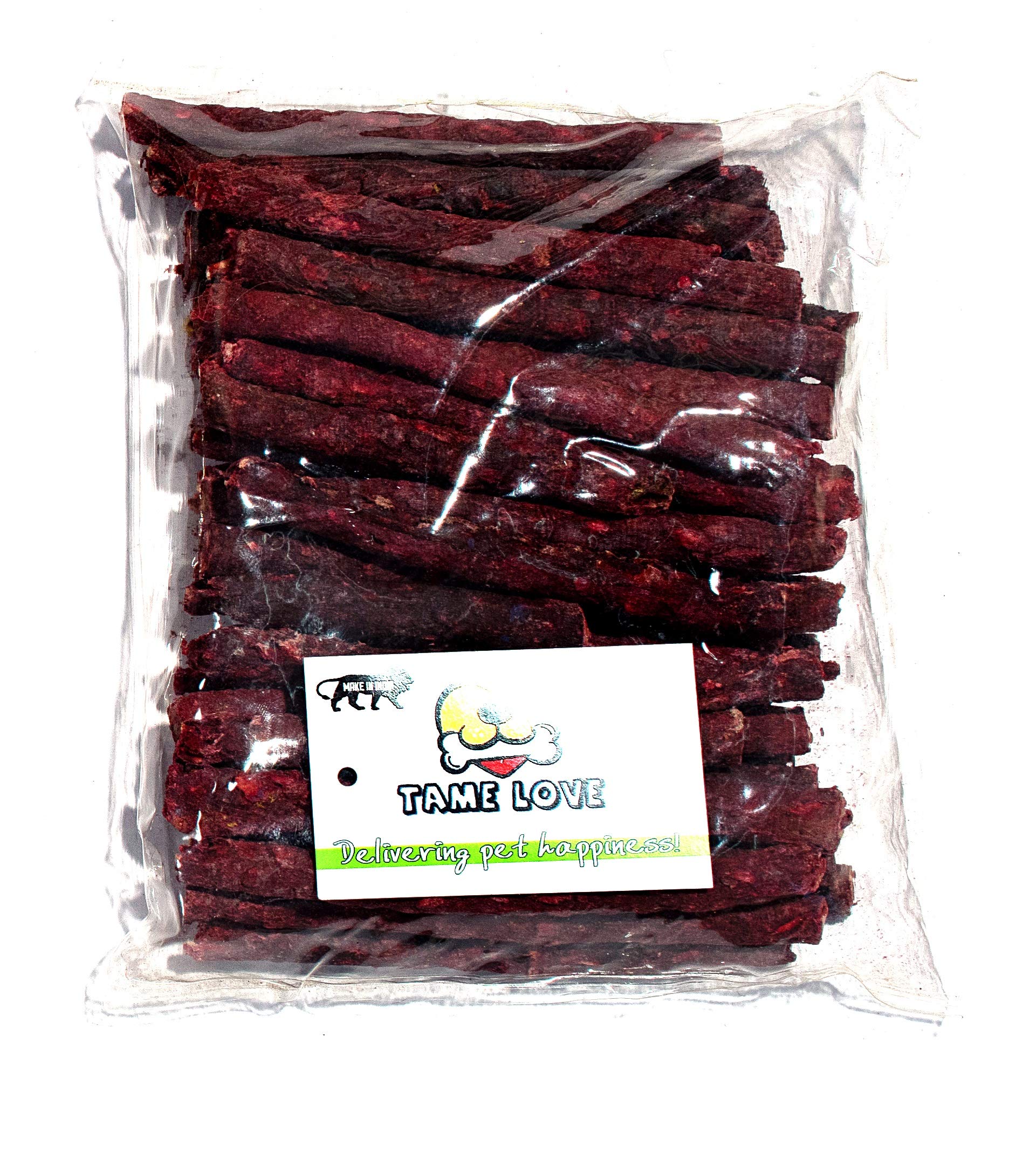 Tame Love Dog Chew Sticks, Munchy Sticks for Dog Healthy Treats to Train Your Dog All Breed Formula for All Life Stages Rawhide for Dogs Mutton Flavours Sticks 500gm Pack (B08F9HJ1JD) Amazon Price History, Amazon Price Tracker
