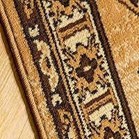 Vista 4 de Superior Alfombra Takeo Collection (6'x9') Caramelo