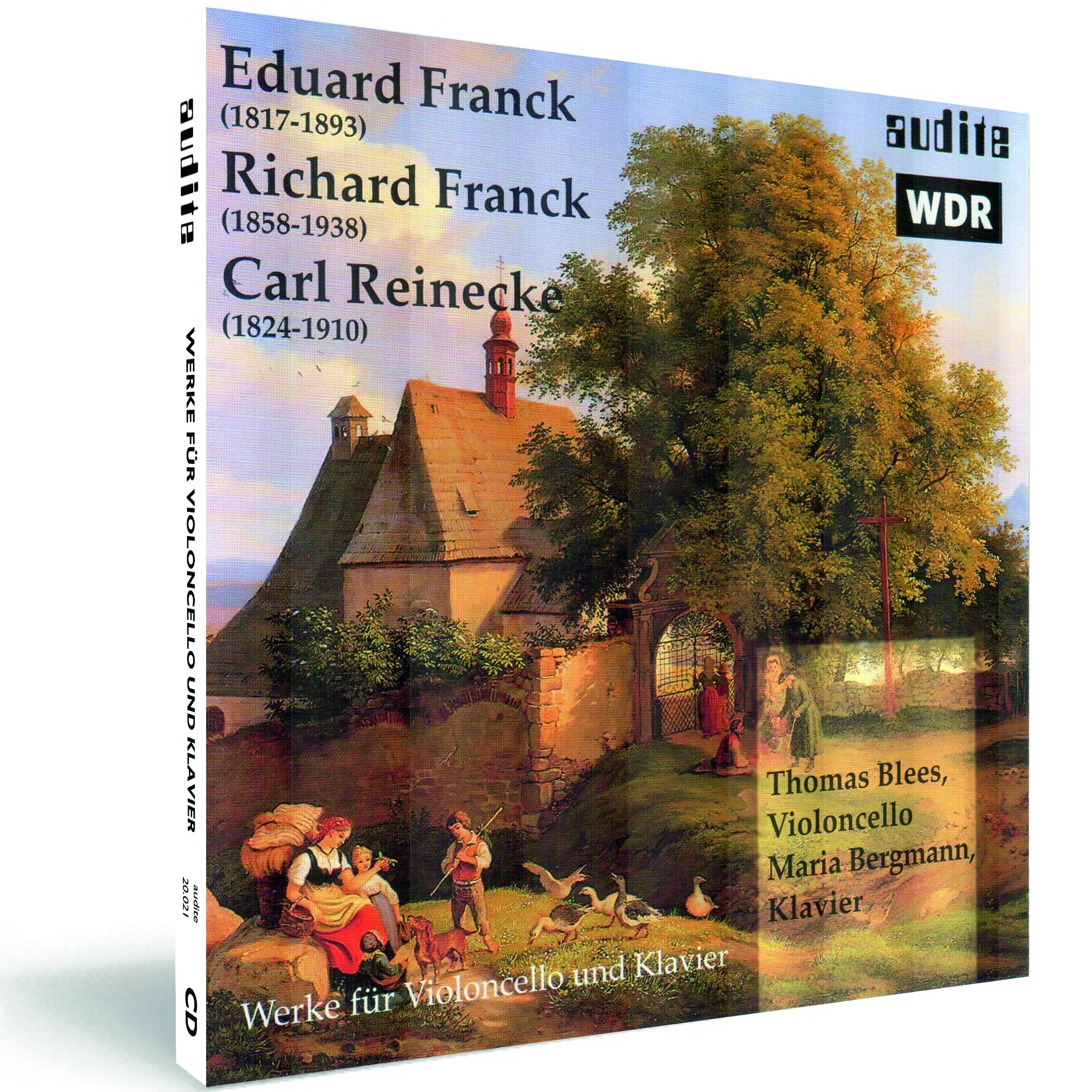 Franck/Franck/Reinecke: Works for Cello and Piano (Blees/Bergmann)
