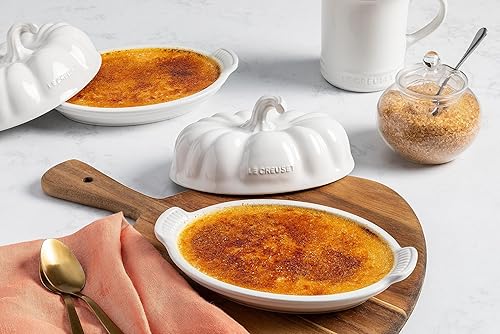 Miniatura 5 de Le Creuset Plato de mantequilla de calabaza de gres, blanco