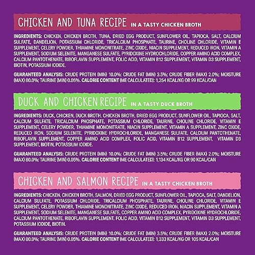 Miniatura 10 de Stella & Chewy's Carnivore Cravings Purrfect - Paquete variado de comida húmeda enlatada en paté para gatos (latas de 2.8 onzas, caja de 12)